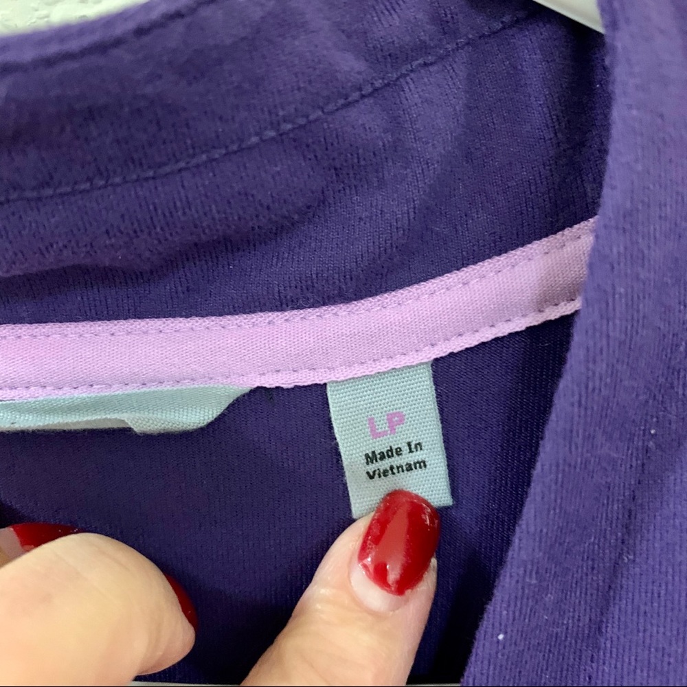 Athleta Suede Lady Dress in Nightshade Purple. LP. - Picture 6 of 8